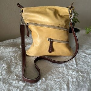 Cavalcanti Real Leather Shoulder Bag